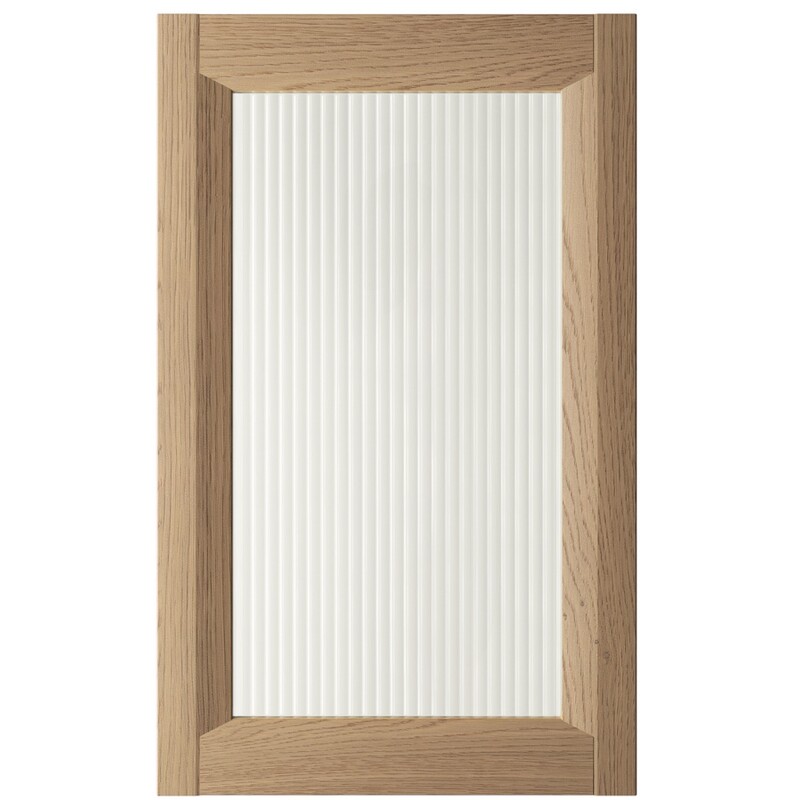 Telaio Rovere naturale + Cannettato trasparente